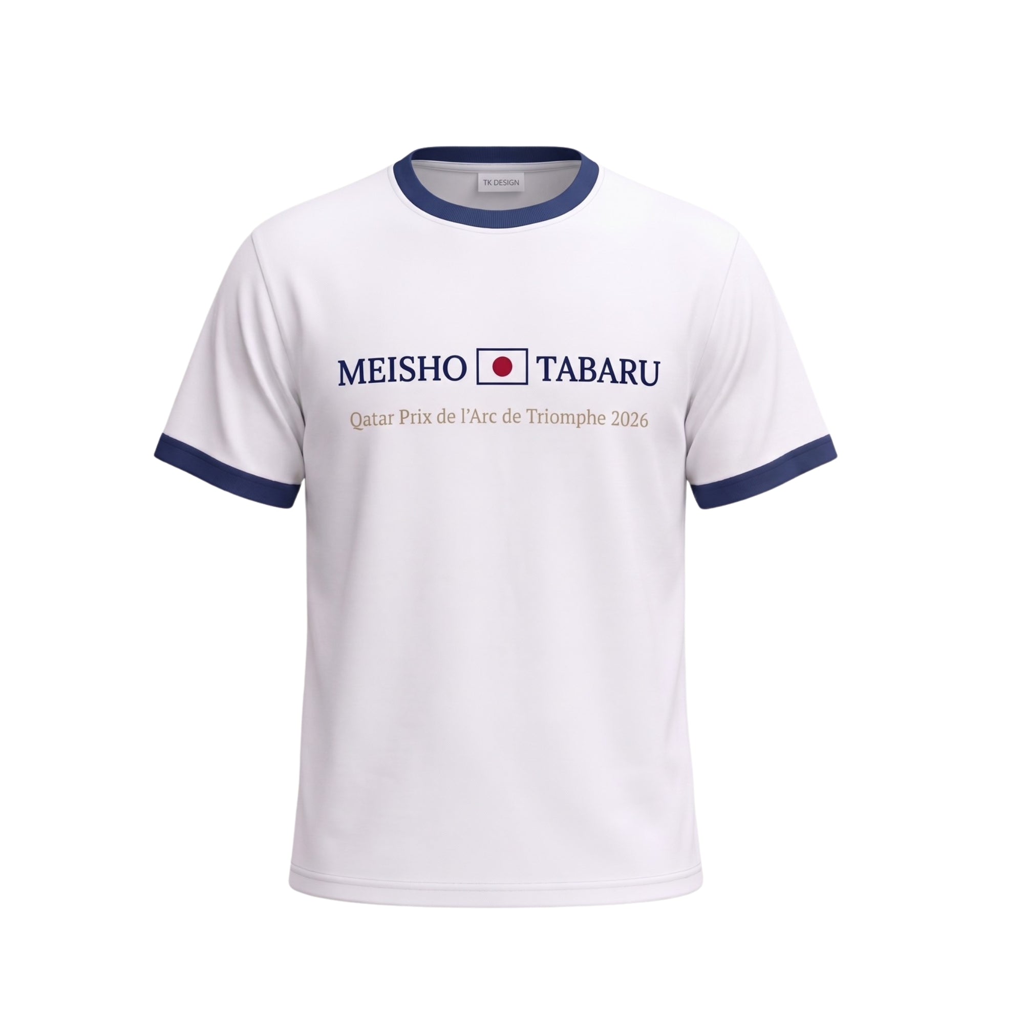 数量限定】メイショウタバル Tシャツ 凱旋門賞2026 Qatar Prix de l