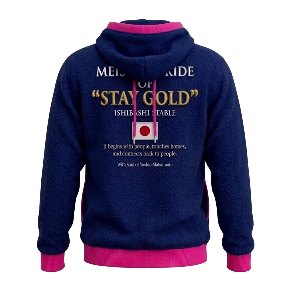 メイショウタバル Qatar Prix de l'Arc de Triomphe 公式 凱旋門賞 2026Jockey's パーカー（HOODIE）   Qatar 公式 凱旋門賞 2026  STAYGOLD 勝負服 バージョン 名将Color Version