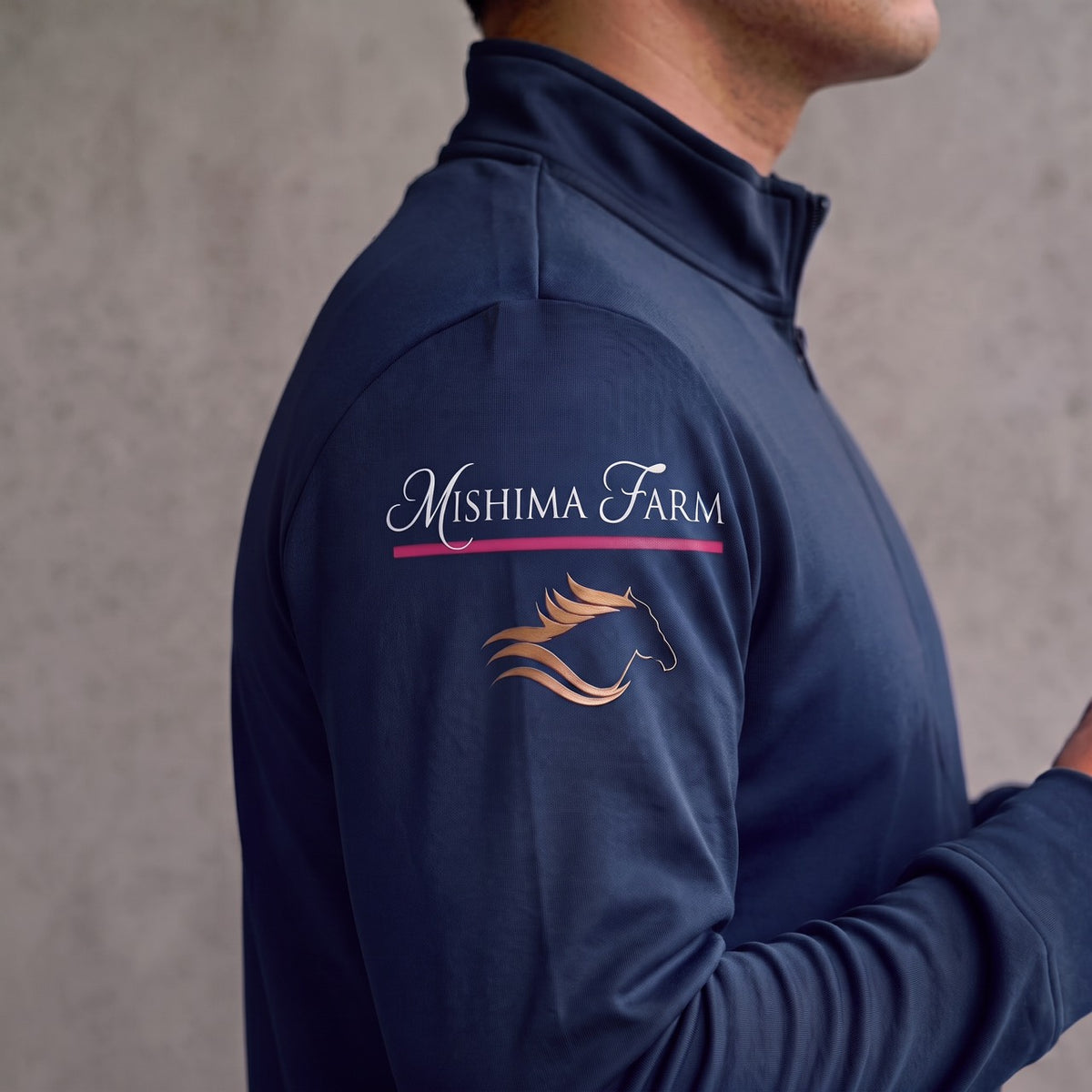 メイショウタバル 凱旋門賞2026 石橋厩舎公式Riders  Jacket フランス遠征用version (Navy)