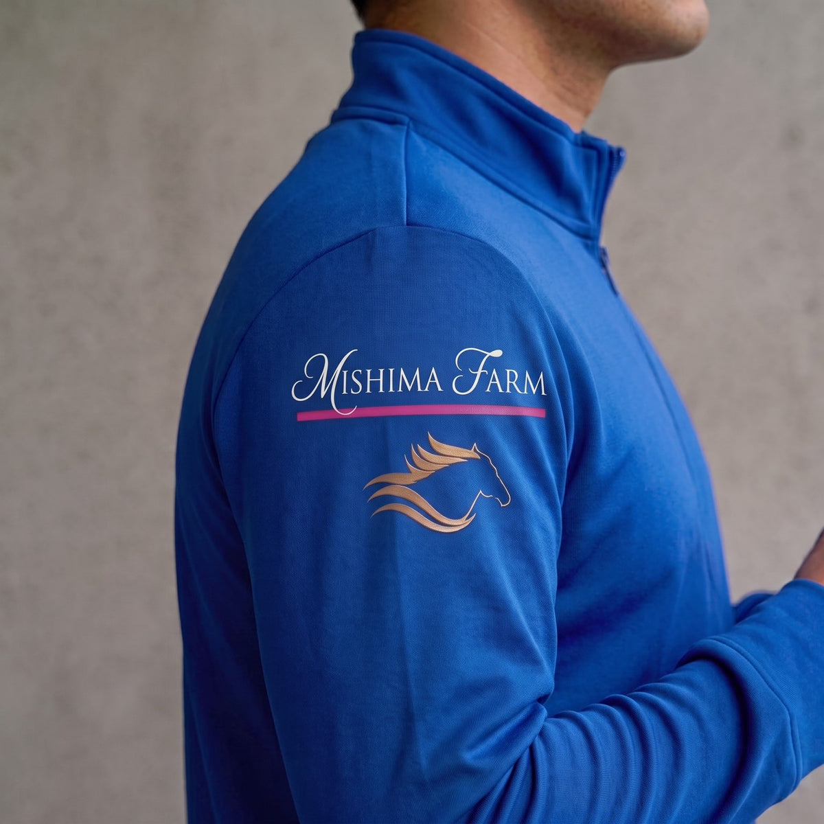 メイショウタバル 凱旋門賞2026 石橋厩舎公式Riders  Jacket フランス遠征用version (Blue)
